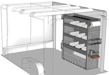 Esempio di allestimento per Fiat Talento L1 H1 TA-1012-01