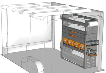 Esempio di allestimento per Fiat Talento L1 H1 TA-1012-11