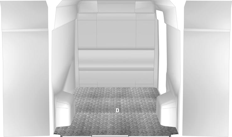 Bodenplatte TGE - Aluminium